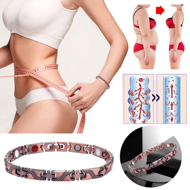 HomeKingdee 1 Pcs Magnetic Bracelet - Unisex Alloy Magnetic Therapy Bracelet for Improved Circulation and Comfortable Wear