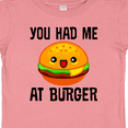 thumbnail image 4 of Inktastic You Had Me At Burger Boys or Girls Baby T-Shirt, 4 of 5