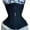 Black, variant on Waist Trainer for Women Sports Girdle Waist with Zipper Body Shaper for Tummy Control Body Building Belly Slimming