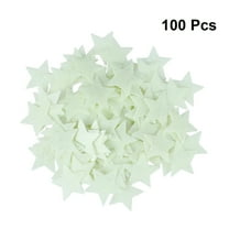 BESTSKY 100 Glow in Dark Stars Wall Stickers Ceiling Decals Kids Bedroom Diy Gift Glow in The Dark Stars for Ceiling