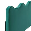 thumbnail image 3 of Modway Athena Performance Velvet Full/Queen Headboard in Teal, 3 of 10