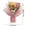 Pink, variant on PUSPU Hand Crocheted Sunflower Yarn Bouquet Doll Flower Gift For Elders