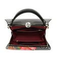 thumbnail image 2 of Ladies Patent Leather Bag for women floral pattern, 2 of 4