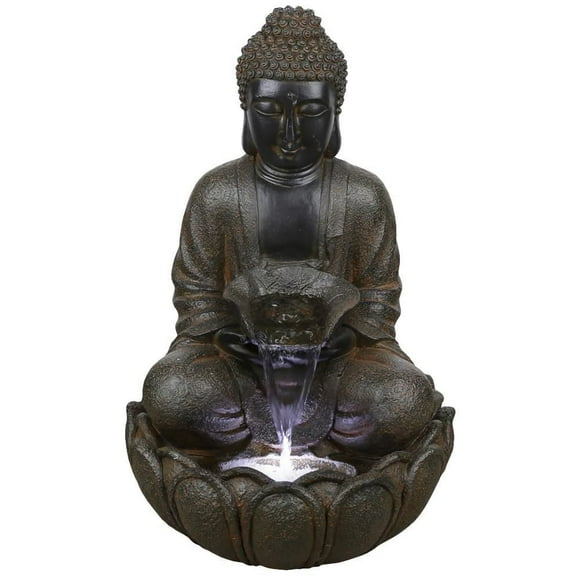 Angelo Décor 22-inch Buddha Fountain