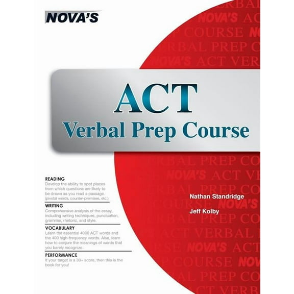 ACT Verbal Prep Course (Paperback)