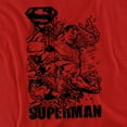 thumbnail image 2 of Superman T-Shirt Breaking Chains Unisex Graphic Tee For Men & Women, 2 of 7