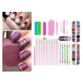 thumbnail image 3 of Juego de pinceles para decoración de uñas de , 15 Uds. de pinceles para dibujar uñas naturales postizas, bolígrafos de punteado de 2 vías, lente Baoblaze Pinceles para uñas, 3 of 8