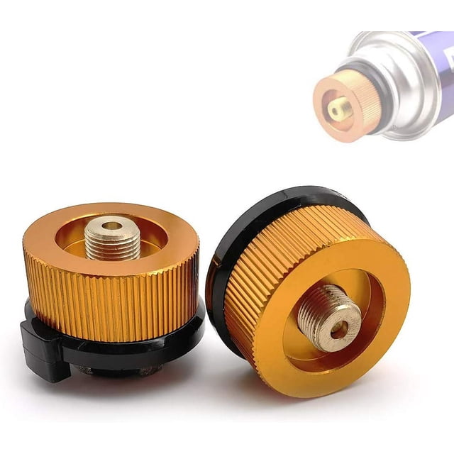 Adaptadores de Gas SSuperp para Estufa de Camping y Senderismo al Aire Libre