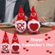 thumbnail image 5 of Gorro de punto sin rostro para muñeca, arco y flechas, regalo de San Valentín, gorro de punto sin rostro para muñeca, arco y flechas, decoración artesanal de felpa suave, diseño duradero de, 5 of 5