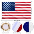 thumbnail image 2 of Bandera AhfuLife 91 x 152 cm de EE. UU., doble cara, 2 piezas, 2 of 6