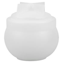 Raindrops  Epoxy Resin Molds Silicone Jar with Lid Artificial Decoration White