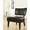 Brown, variant on Sunlight - Resistant Blended Leather - Enhance Your Decor with a Red Accent Chair