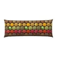 thumbnail image 2 of KLL Ultra Soft Microfiber Body Pillow Cover/Pillowcases 20"x54" with Hidden Zipper Closure-Spices And Herbs, 2 of 8
