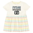 thumbnail image 3 of Inktastic Future Photographer Childs Camera Girls Baby Dress, 3 of 5