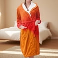 thumbnail image 2 of Jindong Robes en Peluche pour Femmes Robe Longue Chaude Tendance à Manches Longues Peignoir d'Hiver Pyjama Robes pour Femmes, 2 of 5