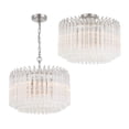 thumbnail image 3 of Crystorama Lighting Group LOF-5005-PN_CEILING Lofton 5 Light 18" Wide Semi-Flush Drum, 3 of 7