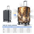 thumbnail image 2 of Travel Luggage Cover Protector - Golden Horned White Dragon Anti-Scratch Suitcase Covers Fits 18-32 Inch Luggage, 2 of 5