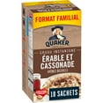 thumbnail image 2 of Quaker Maple & Brown Sugar Flavour Instant Oatmeal, 2 of 14