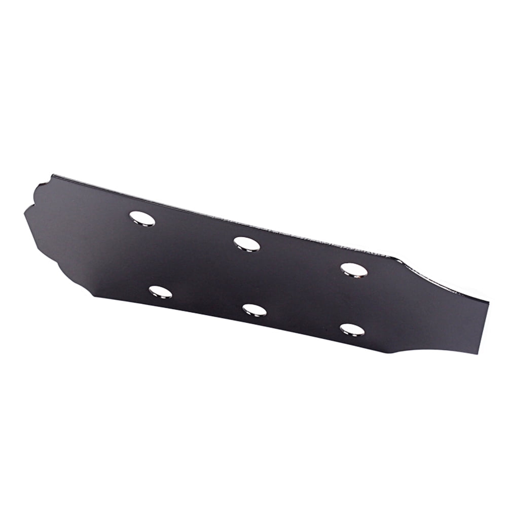 Tineasur Guitar Head Stock Electric Guitar Black Steel 1 Set