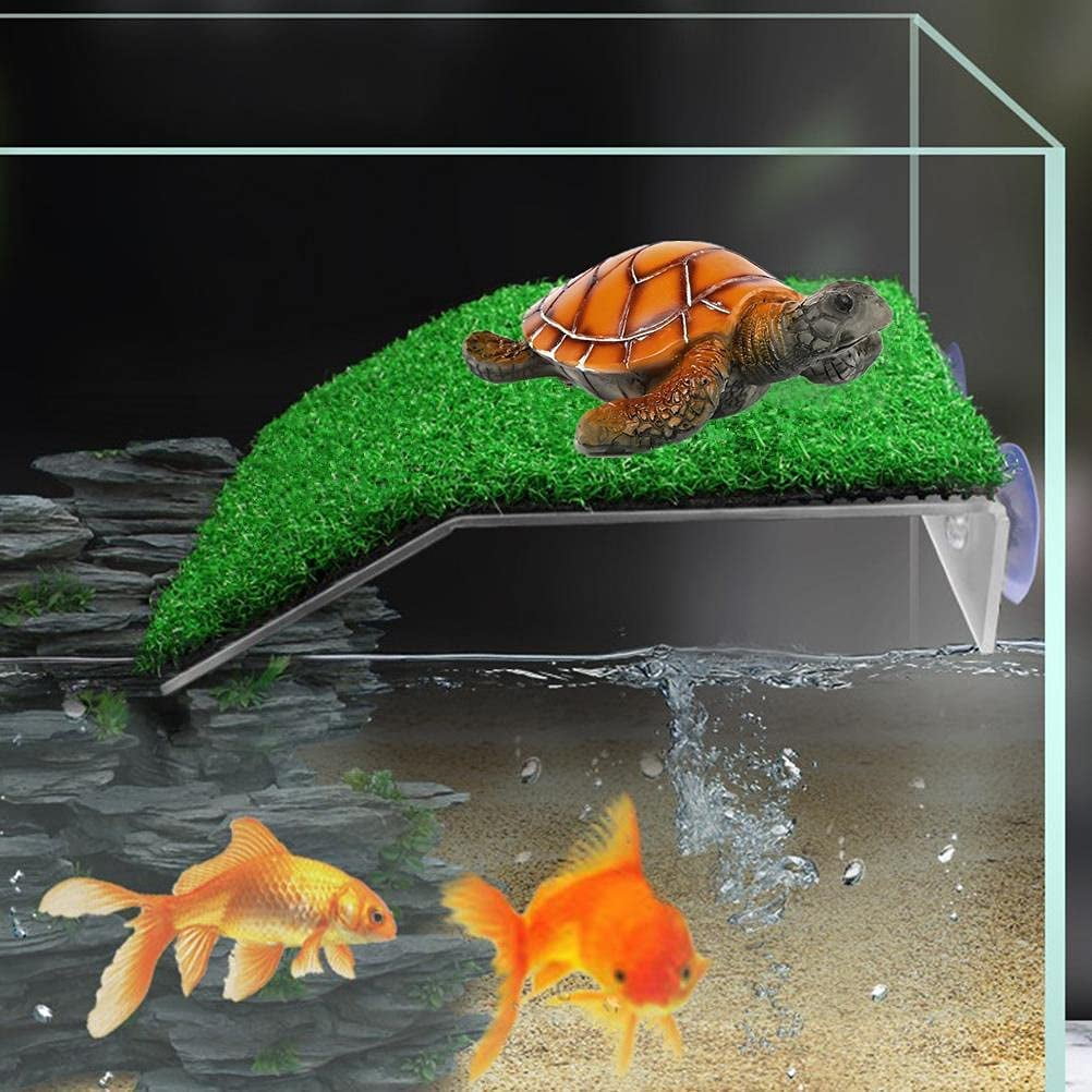 Natural Resin Micro Fence Fish Tank Miniature Ornament Landscaping Decor 