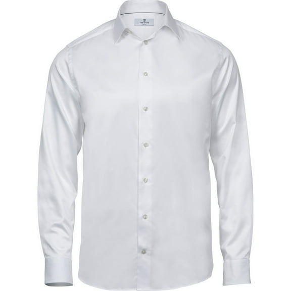 Tee Jays Mens Luxury Comfort Fit Long Sleeve Oxford Shirt