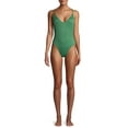 thumbnail image 6 of YMI Womens One-Piece Swimsuit With Smocking and Ring Detail, 6 of 6