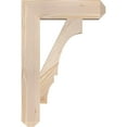 thumbnail image 3 of Ekena Millwork 3 1/2"W x 16"D x 24"H Balboa Craftsman Smooth Bracket, Douglas Fir, 3 of 4