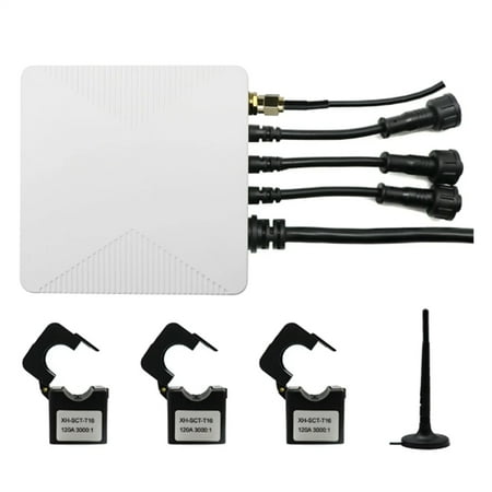 

Tuya Smart Life 3 Phase WiFi Energy KWH Meter Power Clamp Current Transformer App Monitor and (80A)
