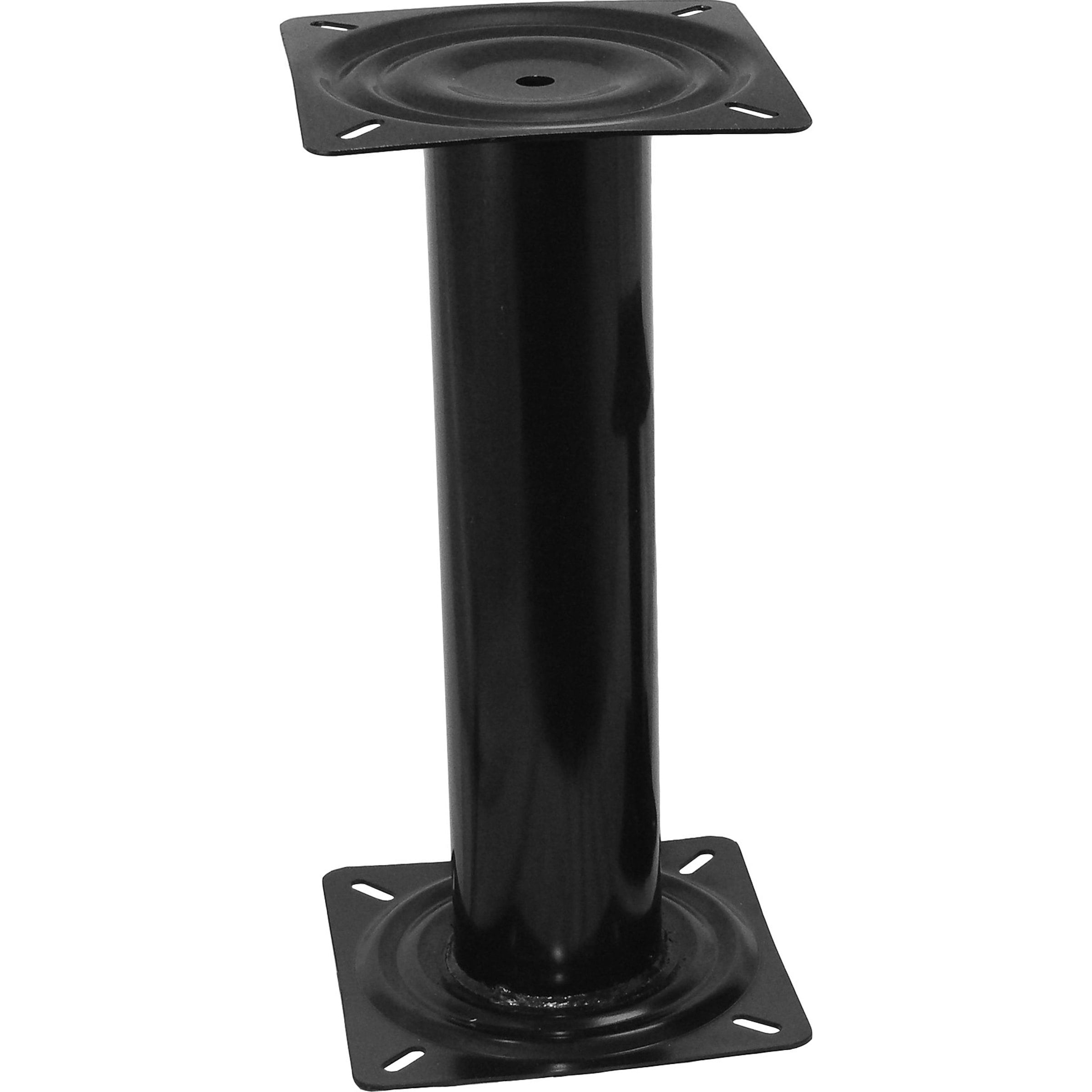 Shoreline Marine Adjustable Boat Seat Pedestal 11.5 to 17.5" Black