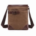 thumbnail image 1 of Bolso bandolera de lona con bandolera para hombre, 1 of 2