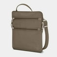 thumbnail image 3 of Travelon Anti-Theft Classic Slim Double Zip Crossbody Nutmeg - 43116-761 ONE SIZE NUTMEG, 3 of 4