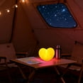thumbnail image 4 of Heart Night Light Under $5! Yannianjz Valentine's Heart Shape LED Night Light, Romantic Bedroom Decor for Couples, Warm Ambient Light for Festival, Battery Powered Night Lamp, Gift for Her Him, 4 of 6