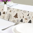 thumbnail image 4 of Yayeee Table Runner 90 inches Long Home Kitchen Dinning Party Decoration, Winter Forest, 4 of 7
