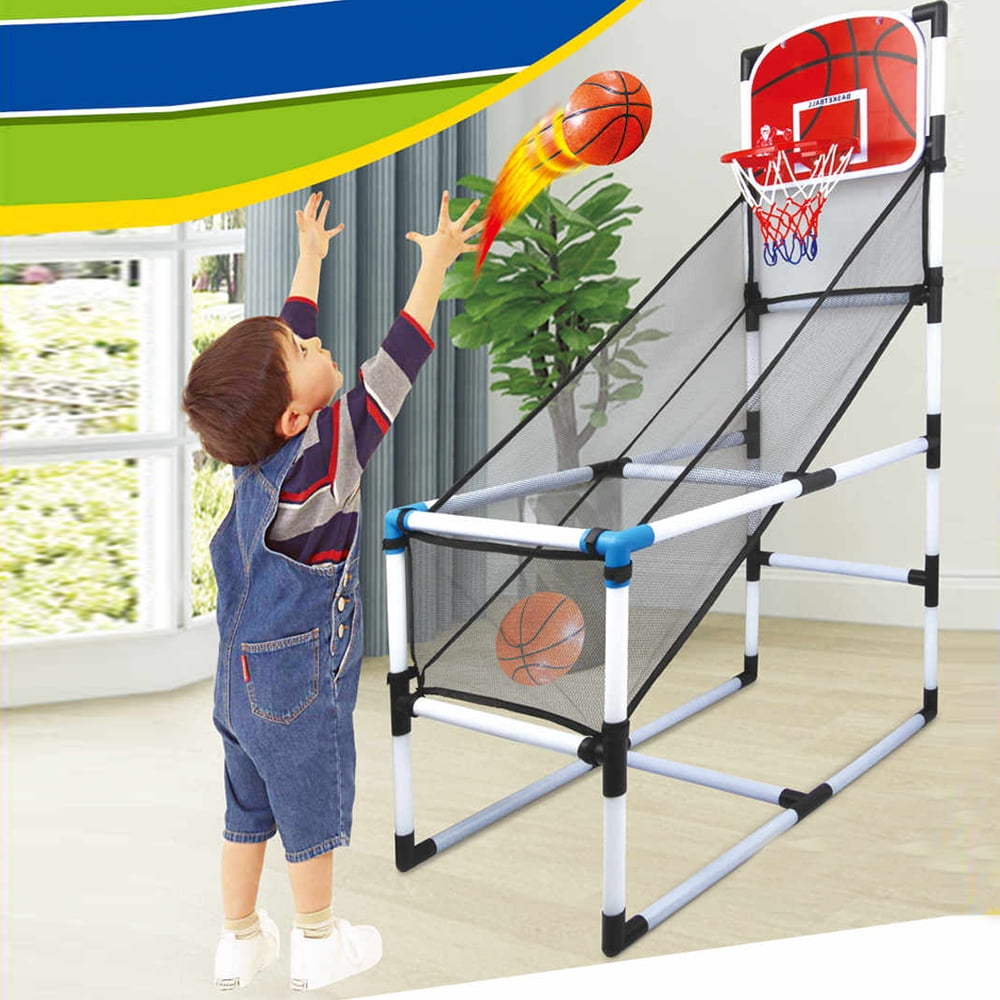Arcade Basketball Hoop with Ball and Pump Family Game Room Indoor Outdoor 