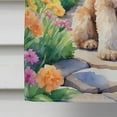 thumbnail image 4 of Goldendoodle Spring Path House Flag, 4 of 7