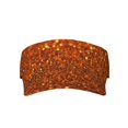 thumbnail image 2 of Kdxio Golden Giltter Print Sun Visor Hat Golf Visor Adjustable Velcro Outdoor Sports Cap For Men Women, 2 of 7