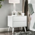 thumbnail image 5 of Furniture of America Farrah Transitional 2-Piece Bedroom Set, Eastern King, White, 5 of 6
