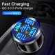 thumbnail image 4 of Cargador De Coche Usb De 5 Puertos 15A Cargador De Coche De Carga Rápida Adaptador De Encendedor De Cigarrillos Cargador De Teléfono De Coche De Apagado Automático Usb Para Coche Camión Suv Power Bank Muyoka Hogar, 4 of 7