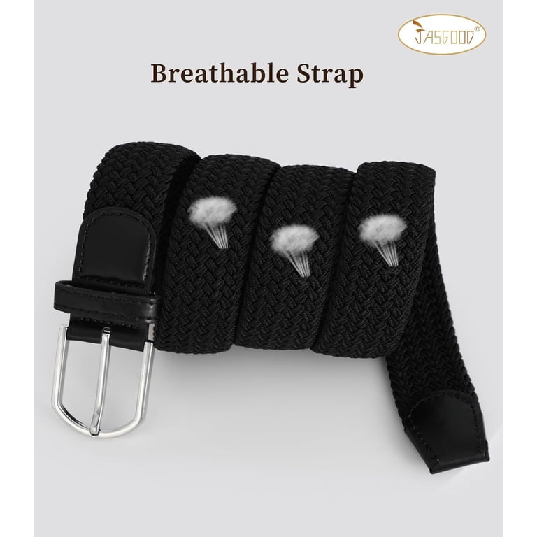 Braided Canvas Elastic Belt for Men and Women Stretch Woven  display picture 1