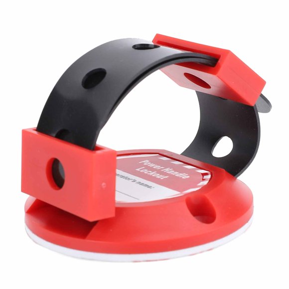 Electrical Panel Handle Lockout, Errosion Resistant Power Handle Lockout Avoid Accidents Prevent Misoperating with Glue for Industrial Use
