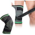 thumbnail image 1 of 1 Paire Genouillère Compression Genouillères Extérieur Course Genouillère Support Ajustable Sport Genouillères, 1 of 3