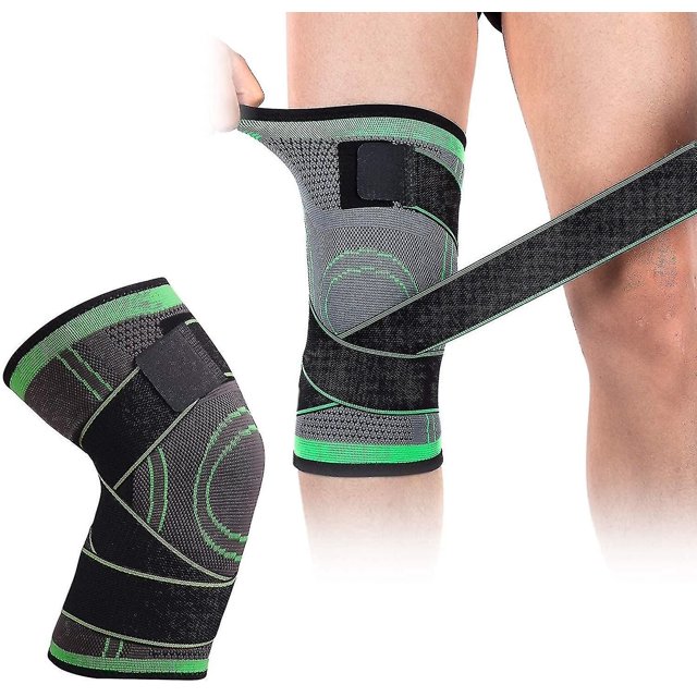 1 Paire Genouillère Compression Genouillères Extérieur Course Genouillère Support Ajustable Sport Genouillères