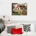 thumbnail image 5 of ONETECH Memories on the Farm Canvas Wall Art Print, Barn Artwork, 5 of 5