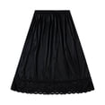 thumbnail image 2 of HVOBTTY Summer Women's A line Mini Skirt Solid Color Liner Inner Anti Soft Texture for Casual Daily Out, 2 of 4