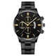thumbnail image 4 of Relojes de hombre con calendario de seis agujas y tres ojos de moda empresarial, correa de acero para hombre., 4 of 6