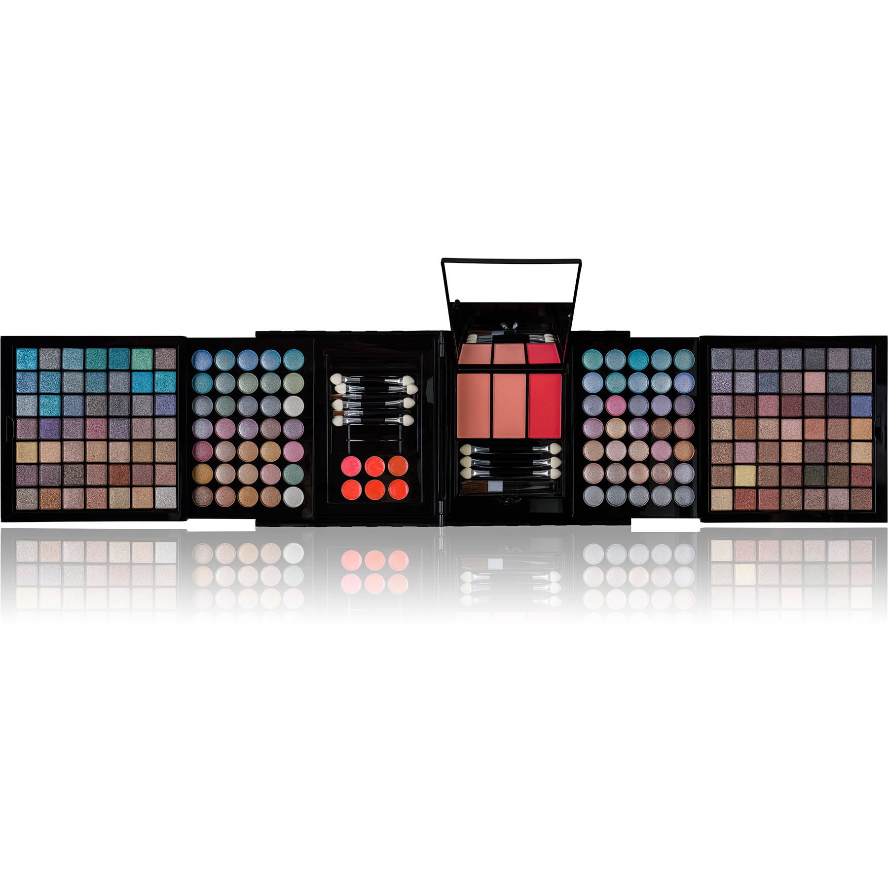 SHANY All In One Harmony Makeup Set - Ultimate Color Combination - Eyeshadows, Blush Powder, Lip-gloss Lipstick , Mini Makeup brushes, Makeup applicators, - HOLIDAY GIFT IDEA - New Edition