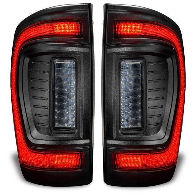 ORACLE Lighting Fit "Black Series" Flush Style LED Tail Lights for 2016-2023 Gen 3 Toyota Tacoma