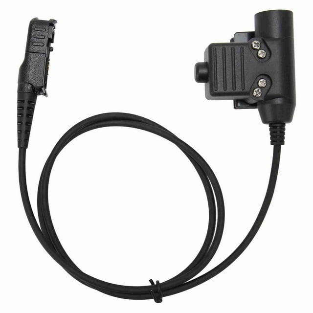 Adaptador de auriculares PTT con conector Push-to-Talk para Motorola Xir P6600 P6620 XPR3300 XPR3500 MTP3250 DP2000 DEP550 MTP3100