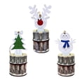 thumbnail image 1 of 3 Pcs Christmas Unique Money Holder,Double Layer Cash Holders with 10 Holes for Placing Money,Christmas Desktop Ornaments Creative Gifts for Christmas,Birthday,Graduation Party, 1 of 5