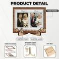 thumbnail image 3 of 56th Anniversary Picture Frame, Then and Now Wedding Anniversary Gift, Personalized Photo Frame for Couple, Husband and Wife Anniversary Gift, 3 of 4